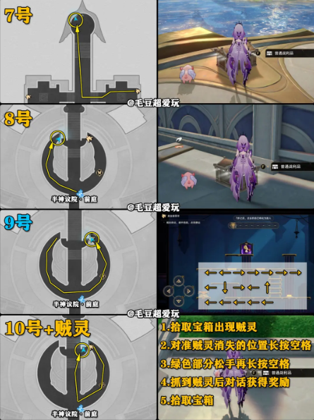 崩坏星穹铁道黎明云崖宝箱全部收集汇总