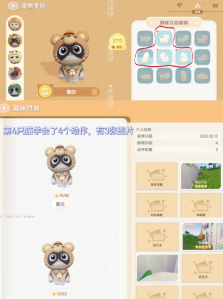心动小镇猫猫图鉴怎么快速拿到狮身猫面像