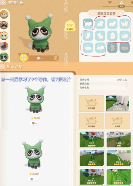 心动小镇猫猫图鉴怎么快速拿到狮身猫面像