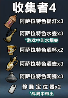 《三角洲行动》s4赛季收集者所需道具一览
