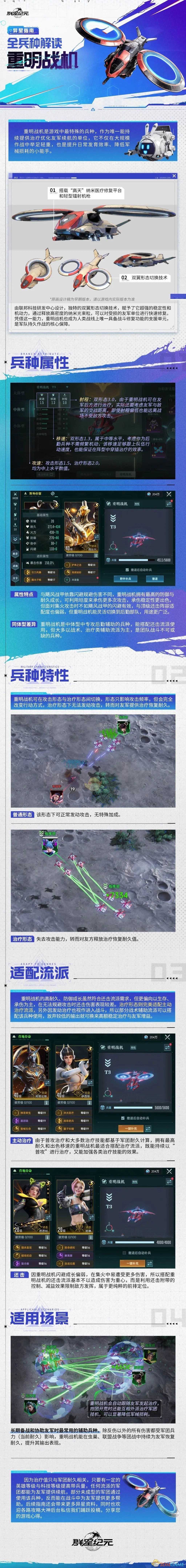 《群星纪元》重明战机兵种玩法全攻略