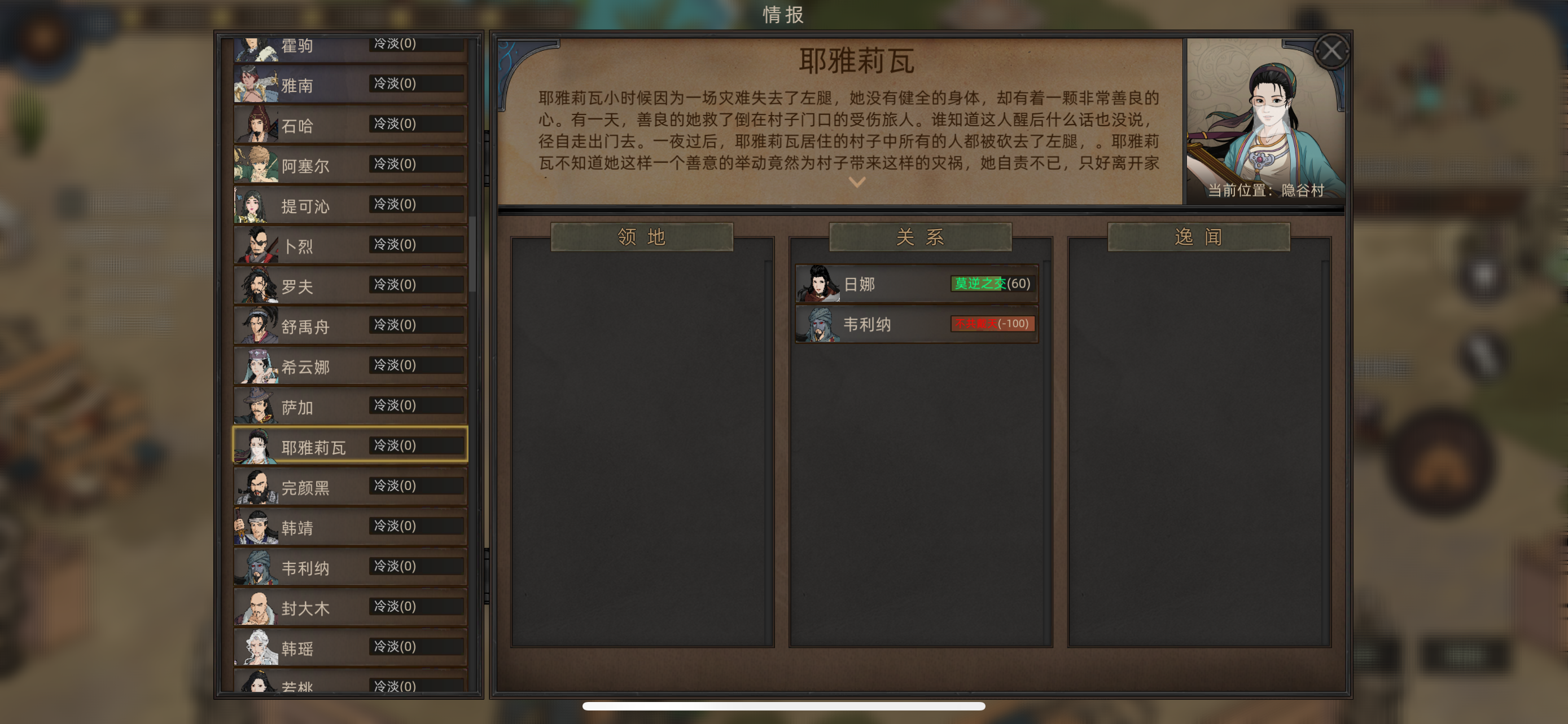 《部落与弯刀》队友选择推荐