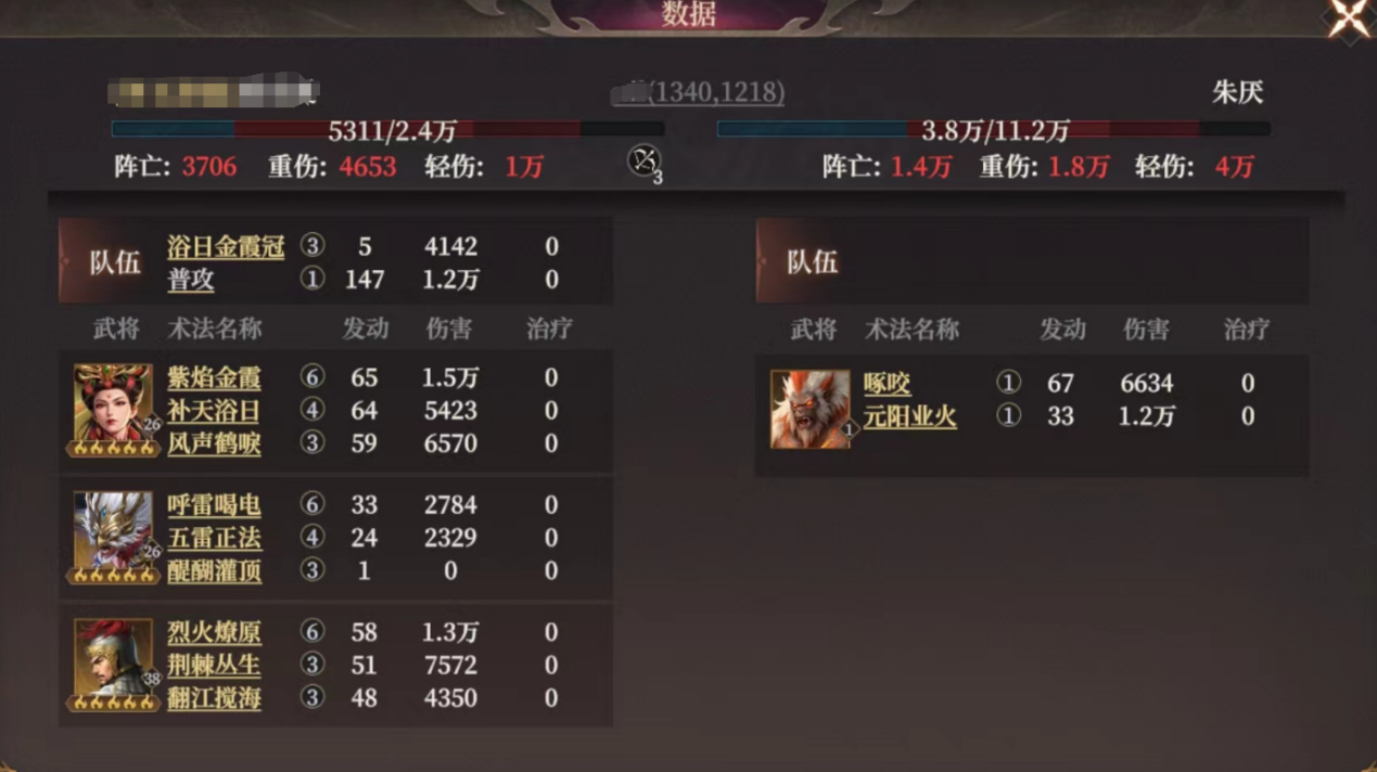 《封神：开天》燃烧弓阵容攻略